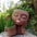 Face Flower Pot Head Planter, Face Planter Black Woman Unique Planters for Indoor Outdoor Plants, Novelty Plant Pots Lady Head Vase with Drainage Hole for Home Garden Succulents Cactus