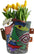 Picasso Brutalist Abstract Beauty Flower Pot Ornaments Head Planter Pots Container Face Planters Pots Head Colorful Face Art Resin Flower Pot (Modern Big)